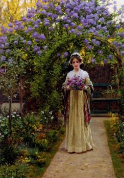 Edmund Blair Leighton : Lilac